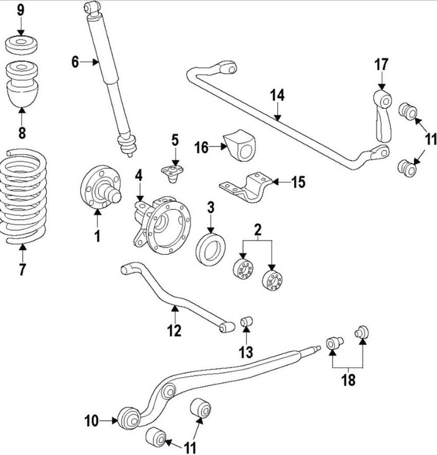 Mercedes Wheel Seal - Front 4633340159